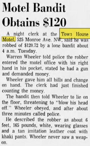 Town House Motel - Nov 25, 1969, Page 35 - The Grand Rapids Press At Newspapers